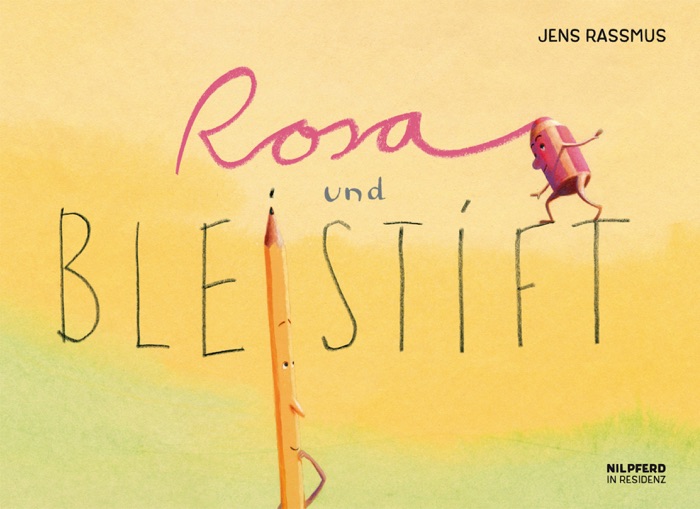 Rosa und Bleistift