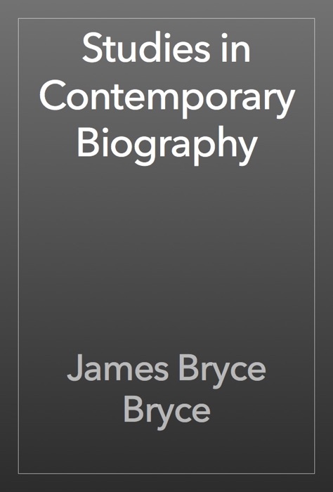 Studies in Contemporary Biography