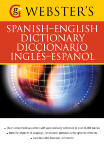  Webster's Spanish-English Dictionary/Diccionario Ingles-Espanol Descargar eBooks pdf [es]