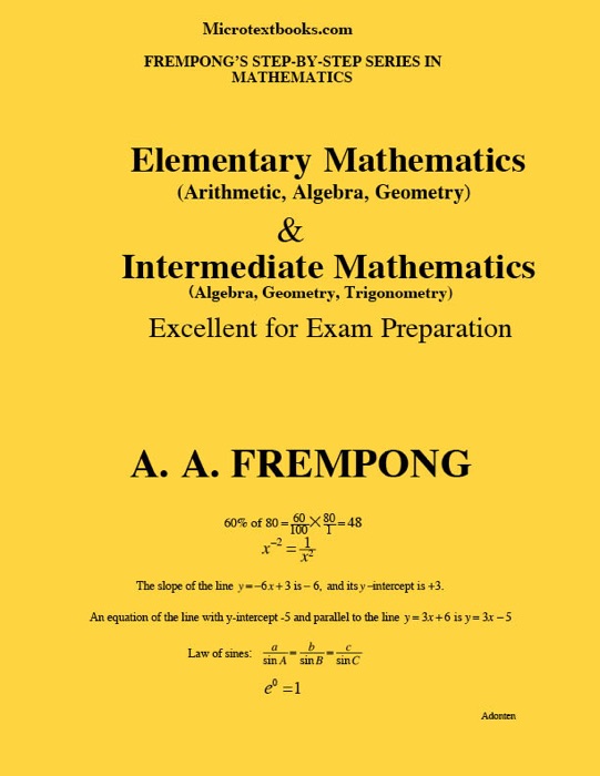 Elementary Mathematics & Intermediate Mathematics (US)