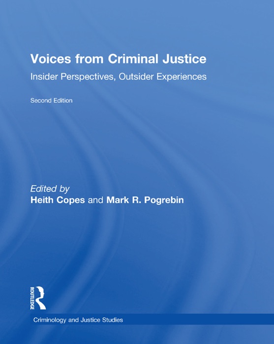 Voices from Criminal Justice