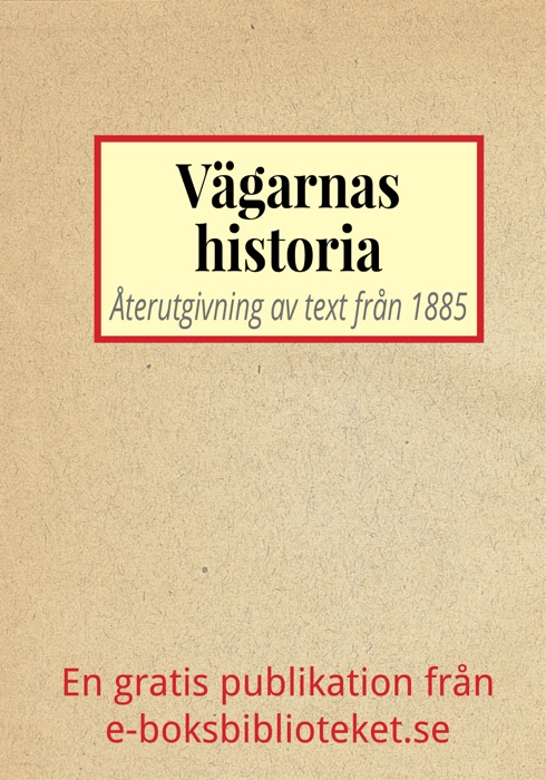 Vägarnas historia