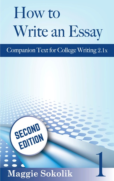 book on how to write an essay