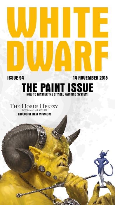 White Dwarf Issue 94: 14th November 2015 (Mobile Edition)