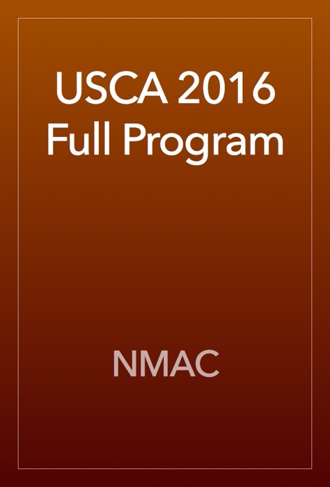 USCA 2016 Full Program