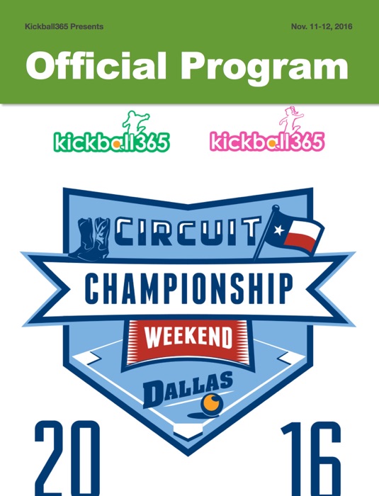 Kickball365 Circuit Cup Championship Official Program