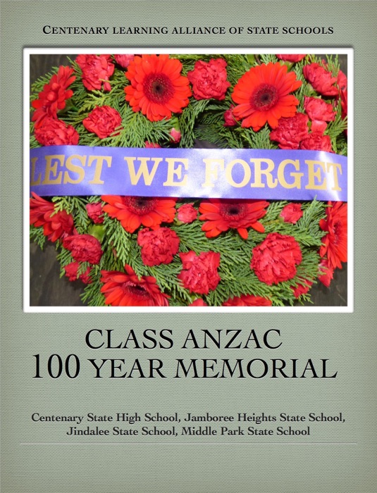 CLASS ANZAC 100 Year Memorial