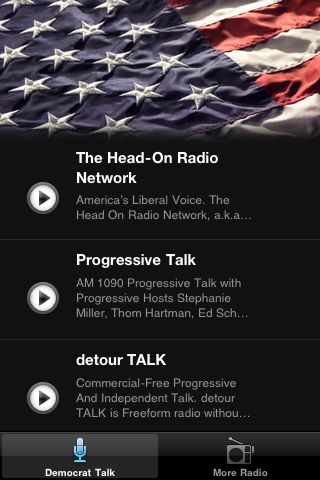 Democrat Talk Radio FM - News from the Left screenshot 2