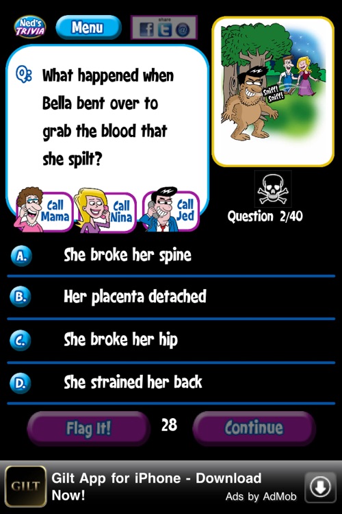 Ned's Movie Trivia Free screenshot-3