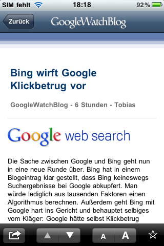 GoogleWatchBlog screenshot 3