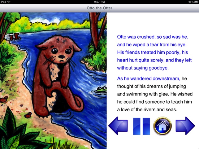 Otto the Otter Narrated Children’s Book for iPad Free(圖3)-速報App