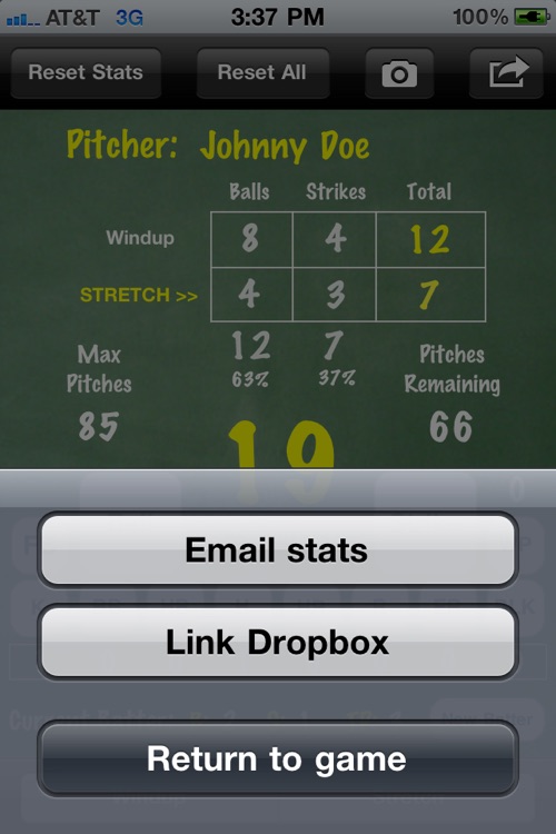 DiamondStats Pitcher screenshot-3