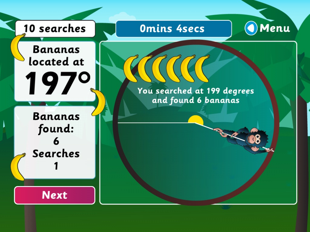 Banana Hunt for iPad screenshot 2