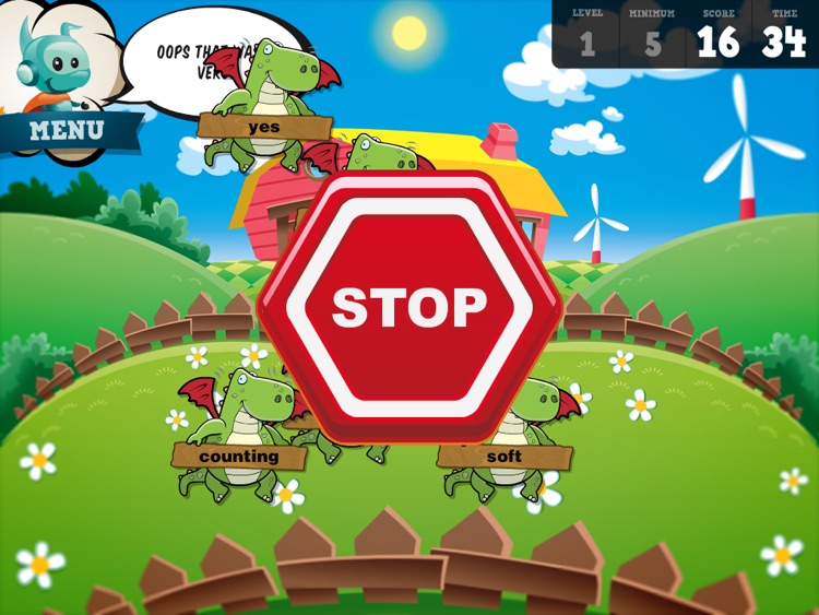 Verb Mayhem HD Level 1 FREE screenshot-4