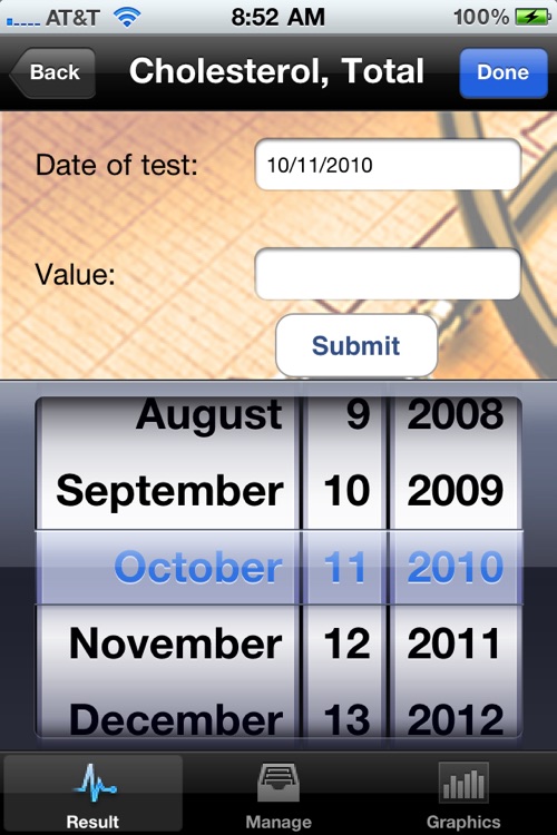 iBlood Test Monitor Lite screenshot-3