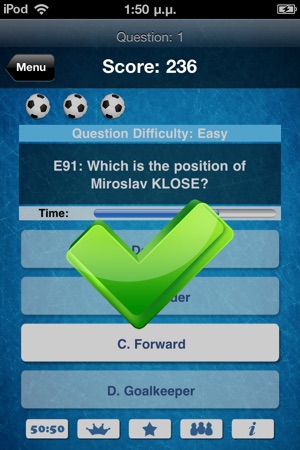 Football Masters Quiz Lite(圖3)-速報App