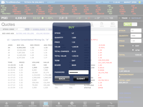 FirstMetroSec for iPad screenshot 4