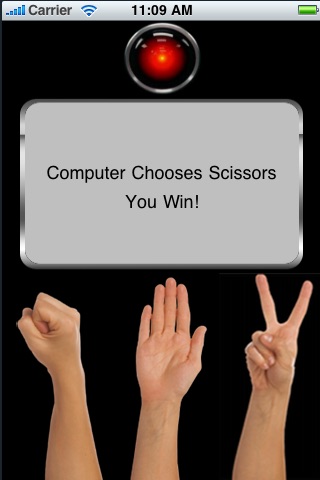 Rock Paper Scissors – Man vs Machine screenshot 3
