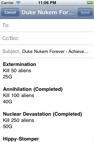 Nukem - Achievements screenshot 2