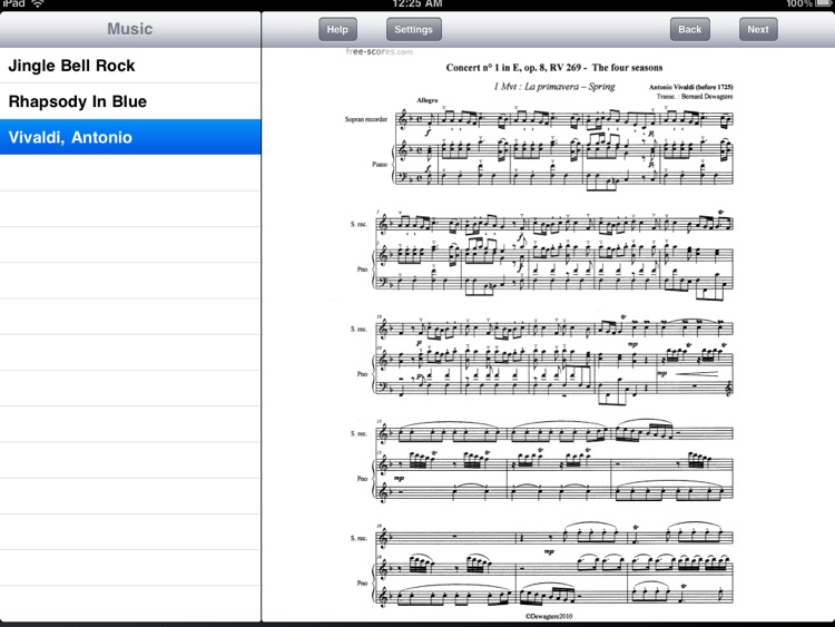 Sheet Music Mobile