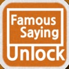 * Famous saying unlock * lockscreen wallpaper