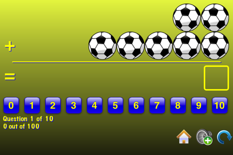 Math4Kids iPhone version screenshot 2