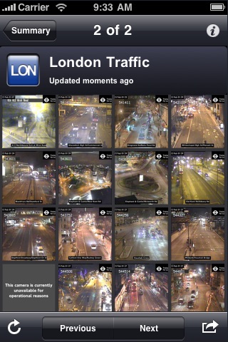 Traffic Cameras + Toll and Travel Information