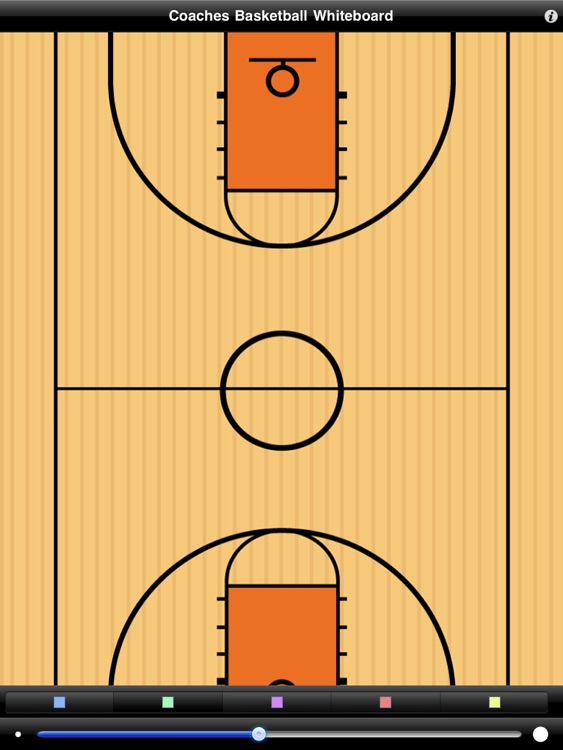 Coaches Basketball Wipeboard