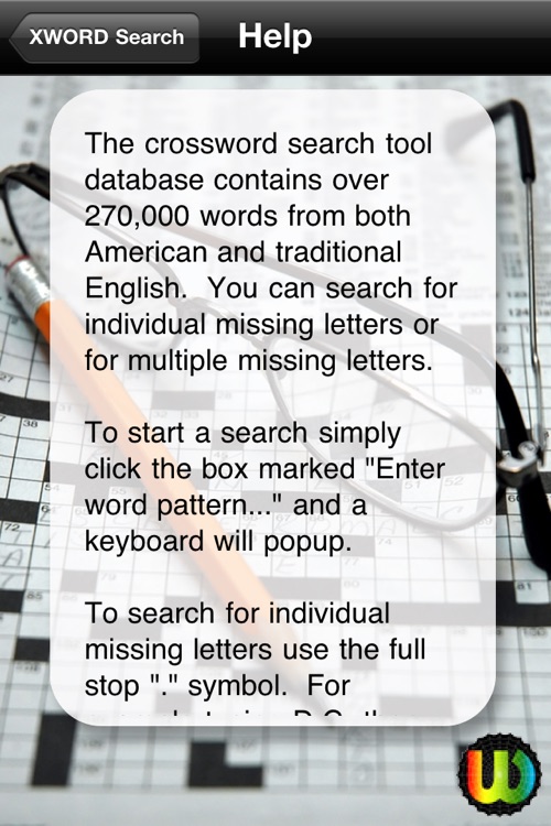 A CrossWORD Search Tool screenshot-4