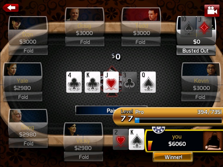 Poker: Hold'em Championship HD screenshot-4