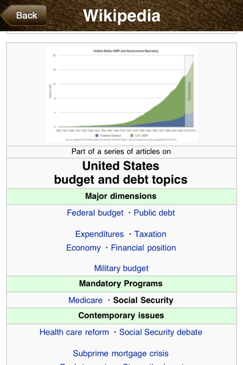 Budget of the U.S. Government: Fiscal Year 2012... screenshot-3