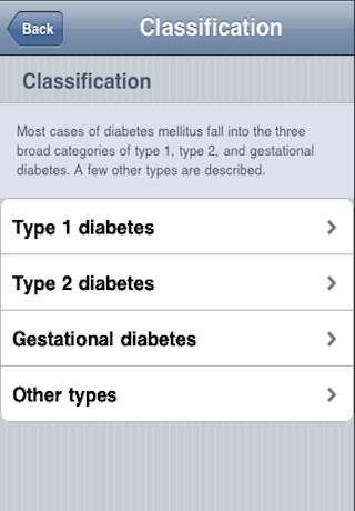 Diabetes Information screenshot 4