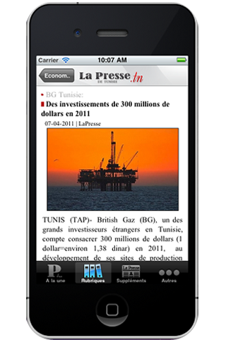 La Presse de Tunisie screenshot 3