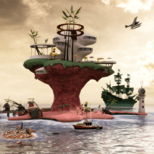 Gorillaz - Escape to Plastic Beach App Icon