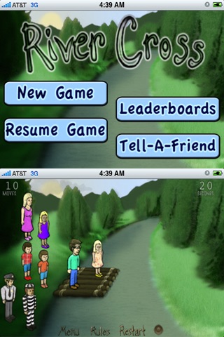 River Cross Logic Puzzle Game