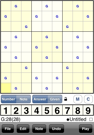 Free SudokuEdit for iPhone screenshot-4
