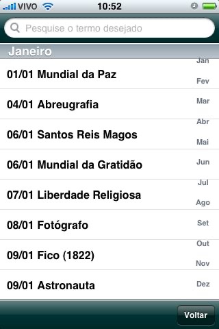 Datas Comemorativas screenshot 3