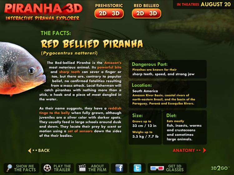 Piranha 3D HD screenshot-3