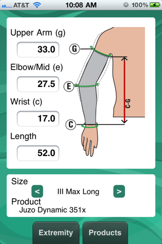 Juzo Sizing App Free screenshot 4