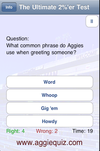 Aggie Quiz Free Trial screenshot 4