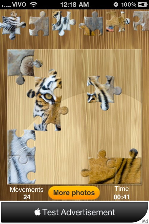 Bright puzzles: Wild Animals Lite screenshot-3