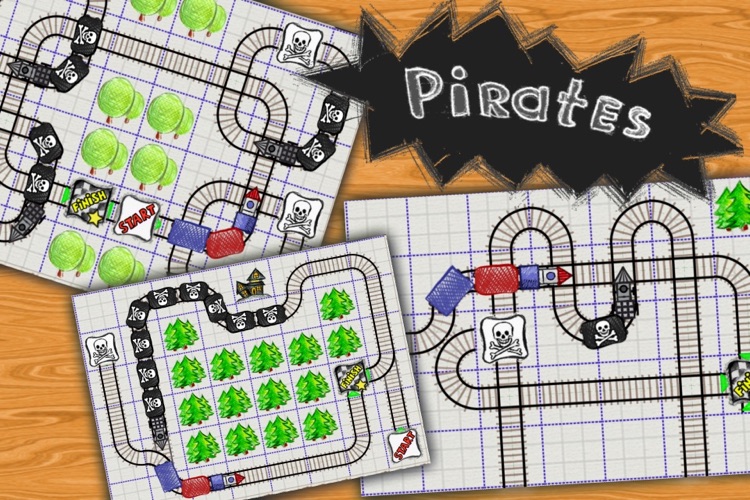 Doodle Train - Railroad Puzzler screenshot-4