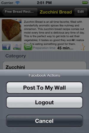 Bread Recipes for iPhone(圖5)-速報App