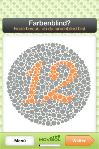 Test de Daltonismo Lite screenshot 2