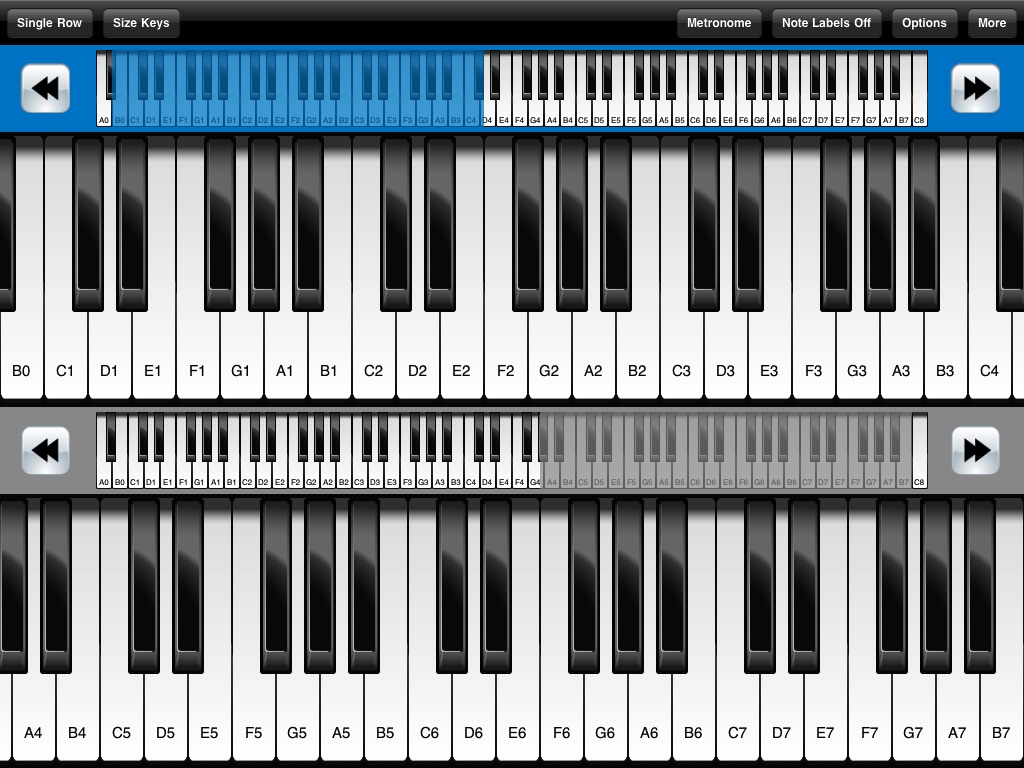 Pocket Piano HD screenshot 2
