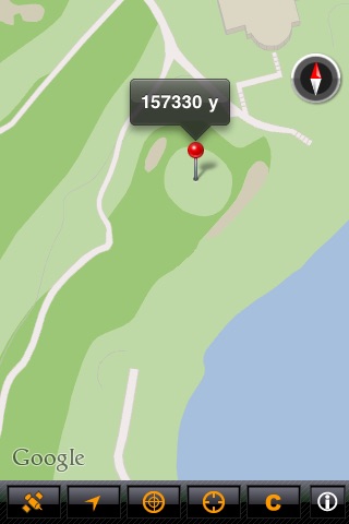 Ruler for golf