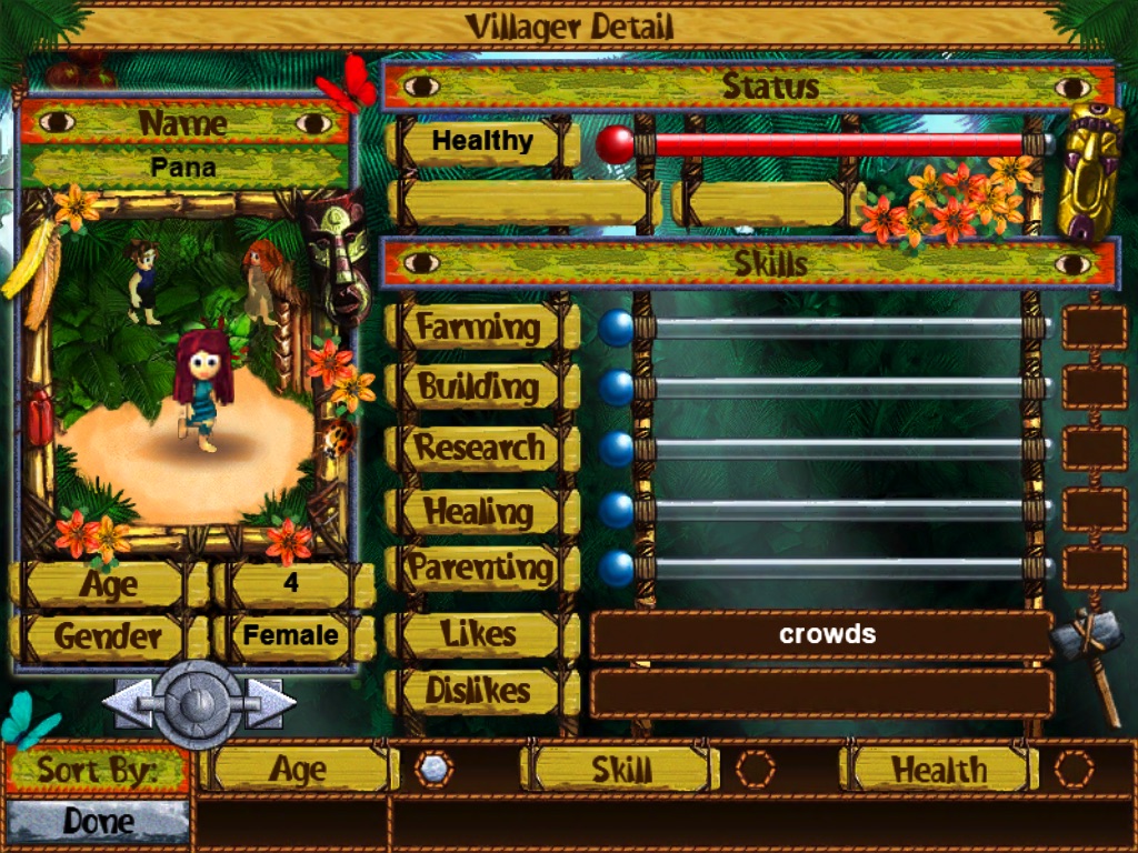 Virtual Villagers 2 Free for iPad screenshot 2