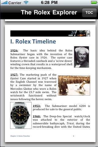 Rolex Explorer: Human Spirit Personified (iPhone)