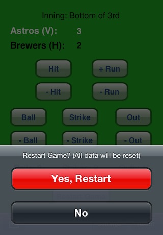 Simple Baseball Scorekeeper screenshot-4