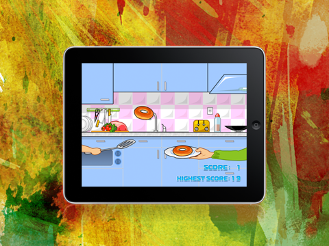 Catch the Donut Game Lite "iPad Edition" screenshot 2